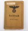 WW2 German Army Soldbuch Issued to Franz Milde, Railway Pioneer Replacement & Training Battalion Nr4 - 2