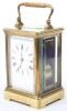 A 19th century French five glass carriage clock - 3