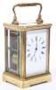 A 19th century French five glass carriage clock - 11