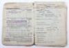 WW2 German Soldbuch and Award Citation of Unteroffizier Gerhard Vesterling Heavy Railway Wire Company 148 - 11