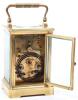 A 19th century French five glass carriage clock - 12