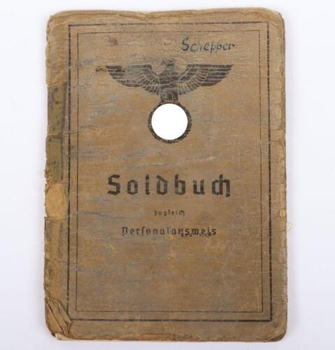 WW2 German Army Soldbuch