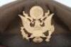 WW2 USAAF Officers Peaked 50 Missions Style Crusher Cap - 2