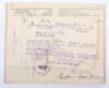 WW1 & WW2 German Document Grouping - 5