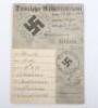 Grouping of Third Reich Documents of Wilhelm Blanke - 9