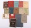 Third Reich Civilian and Political Organisation Membership Books and Document Groupings - 2