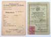 Third Reich Civilian and Political Organisation Membership Books and Document Groupings - 3