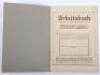 Third Reich Civilian and Political Organisation Membership Books and Document Groupings - 19