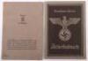 Third Reich Civilian and Political Organisation Membership Books and Document Groupings - 27