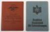 Mixed Third Reich Period Books, Membership Books & Documents etc - 8