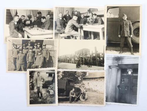 Small Grouping of WW2 German Waffen-SS Photographs