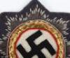 WW2 German Luftwaffe Issue German Cross in Gold (Deutsche Kreuz) - 5