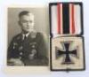 WW2 German 1939 Iron Cross 1st Class Attributed to Leutnant Karl Heinz Dannhaner of Kampfgeschwader 55 - 2