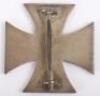 WW2 German 1939 Iron Cross 1st Class Attributed to Leutnant Karl Heinz Dannhaner of Kampfgeschwader 55 - 14