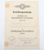 WW2 German Luftwaffe Award Citation Grouping of Three - 3