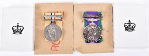 Women’s Campaign Medal Pair Adjutants General Corps Staff and Personal Support Branch