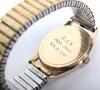 A 9ct gold Acurist wristwatch - 3