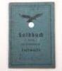 WW2 German Luftwaffe Soldbuch Kampfgeschwader 40, Prisoner of War Casualty