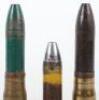 Inert WW2 Aircraft Gun 20mm Rounds - 3