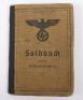 WW2 German Army Soldbuch of Schutzen Peter Michel Grenadier Kompanie Landschutz Ersatz Abteilung Battalion 1/9 - 2