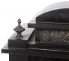 A late Victorian slate mantle clock - 2