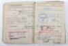 WW2 German Army Soldbuch Issued to a German Army Signals NCO - 12