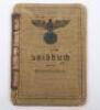 WW2 German Army Soldbuch Issued to Leo Schweda Medical Ersatz and Replacement Battalion Nr 13 - 2