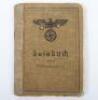 WW2 German Army Soldbuch Signals Unit - 2