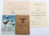 WW2 German Ski-Jager Ersatz Battalion 1 Soldbuch - 2
