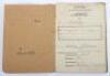 WW2 German Ski-Jager Ersatz Battalion 1 Soldbuch - 8
