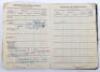 WW2 German Army Soldbuch Stammkompanie Nachr Ers Abt 7 - 9
