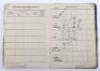 WW2 German Army Soldbuch Stammkompanie Nachr Ers Abt 7 - 10