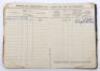 WW2 German Army Soldbuch Stammkompanie Nachr Ers Abt 7 - 11