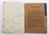 WW2 German Army Soldbuch Stammkompanie Nachr Ers Abt 7 - 16