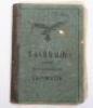 WW2 German Luftwaffe Soldbuch - 2