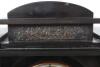 A late Victorian slate mantle clock - 13