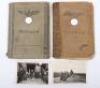 WW2 German Wehrpass & Soldbuch Pair of Adolf Knobloch Landesschutzen Battalions
