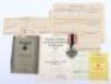 WW2 German Luftwaffe Wehrpass, Citation and War Service Cross 2nd Class of Unteroffizier Erich Gollor Luftwaffe Signals Section - 2