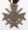 WW2 German Luftwaffe Wehrpass, Citation and War Service Cross 2nd Class of Unteroffizier Erich Gollor Luftwaffe Signals Section - 3