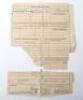 WW2 German Luftwaffe Wehrpass, Citation and War Service Cross 2nd Class of Unteroffizier Erich Gollor Luftwaffe Signals Section - 9