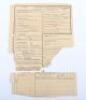 WW2 German Luftwaffe Wehrpass, Citation and War Service Cross 2nd Class of Unteroffizier Erich Gollor Luftwaffe Signals Section - 10
