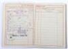 WW2 German Luftwaffe Wehrpass, Citation and War Service Cross 2nd Class of Unteroffizier Erich Gollor Luftwaffe Signals Section - 17
