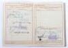 WW2 German Luftwaffe Wehrpass, Citation and War Service Cross 2nd Class of Unteroffizier Erich Gollor Luftwaffe Signals Section - 19
