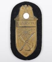 WW2 German Kriegsmarine Issue Narvik Campaign Shield