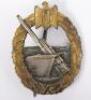 WW2 German Kriegsmarine Coastal Artillery War Badge by Schwerin Berlin - 2