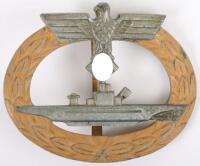 WW2 German Kriegsmarine U-Boat War Badge by Foerster & Barth (L/21)