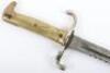 Imperial German Model 1871 Sawback Cadet Pattern Bayonet - 3