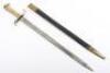 Imperial German Model 1871 Sawback Cadet Pattern Bayonet - 7