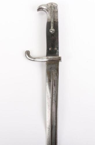 Scarce WW1 Conversion German Hirschfanger M.1865 Jager Bayonet