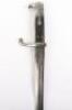 Scarce WW1 Conversion German Hirschfanger M.1865 Jager Bayonet